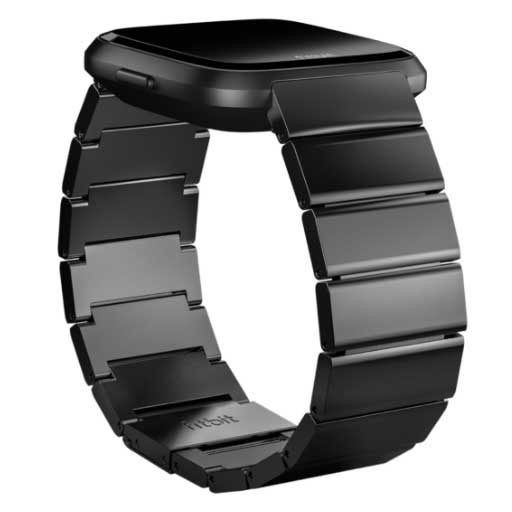 FitbitSenseスチールストラップ