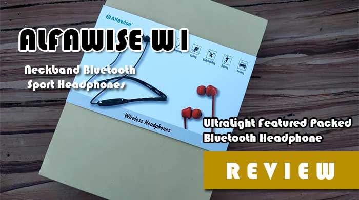 Alfawise W1 –UltraLight機能搭載Bluetoothヘッドフォン