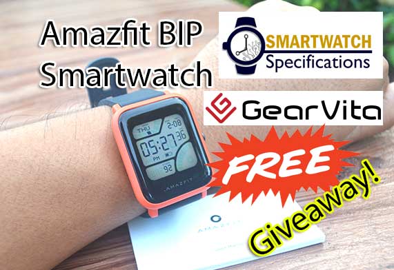 Amazfit BIPスマートウォッチインターナショナルプレゼント！