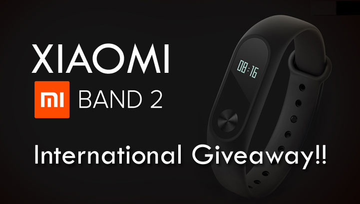 Xiaomi Mi Band 2 International Giveaway！