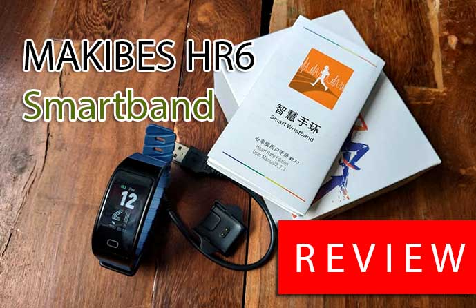 Makibes HR6Smartband詳細レビュー