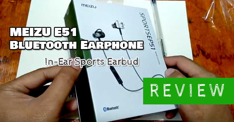 [レビュー] Meizu E51 Bluetoothイヤホン–スタイリッシュなBluetoothイヤホン