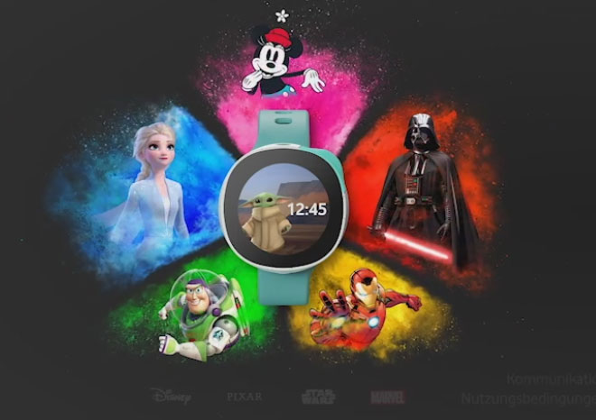 Disney Neo Smartwatch –機能のレビュー-Yoda、Mini MouseElsaなど