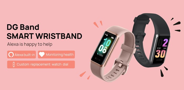 Doogee DG Band –Alexaを内蔵したフィットネストラッカー