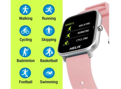 Helix Smart Watch –SpO2センサーを備えた洗練されたスマートウォッチ