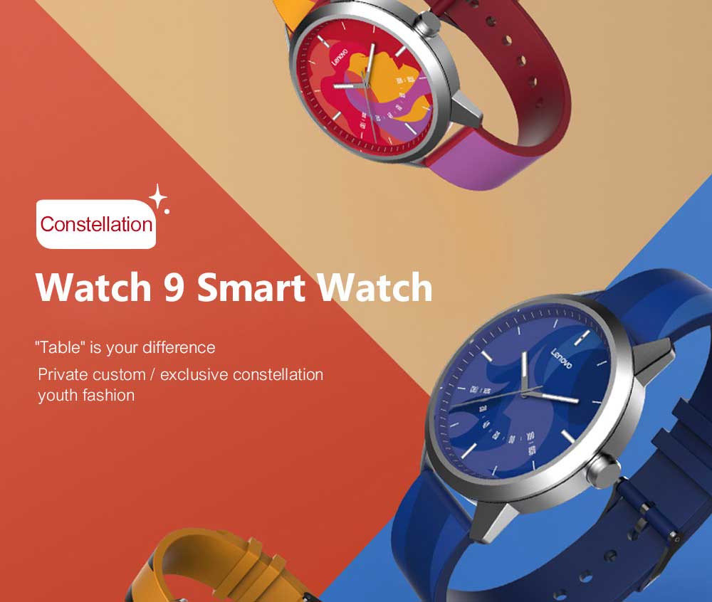 Lenovo Watch 9 Constellation＆Watch X Sportsトレンディ＆カラフル