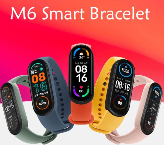 M6 Smartband – FitProの機能レビュー、Mi Band6クローン
