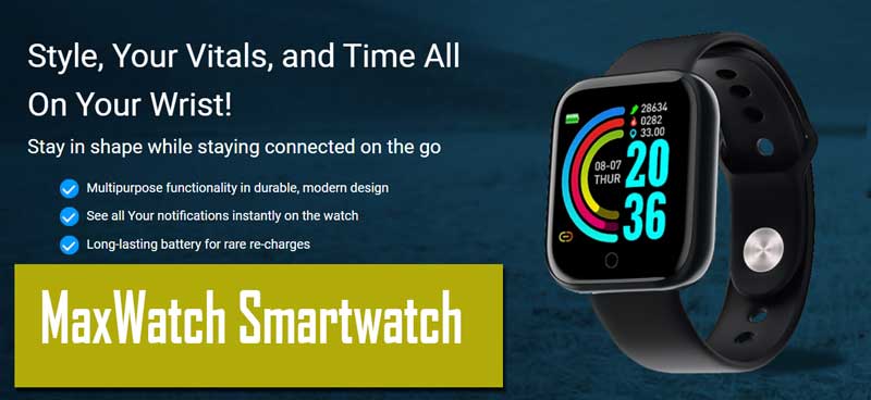 maxwatchスマートウォッチの機能