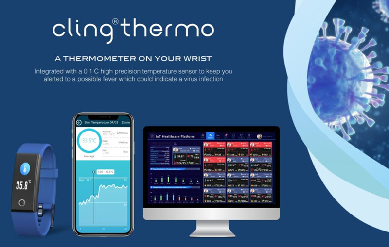 しがみつく-Thermo、-Medtech-スマートウォッチ