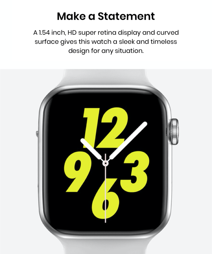 ModernMerch Smartwatch –アップグレードされた2020バージョン– Watch 5クローン?