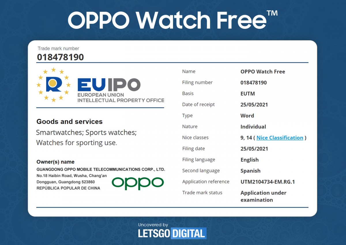 OppoWatch無料スマートウォッチ