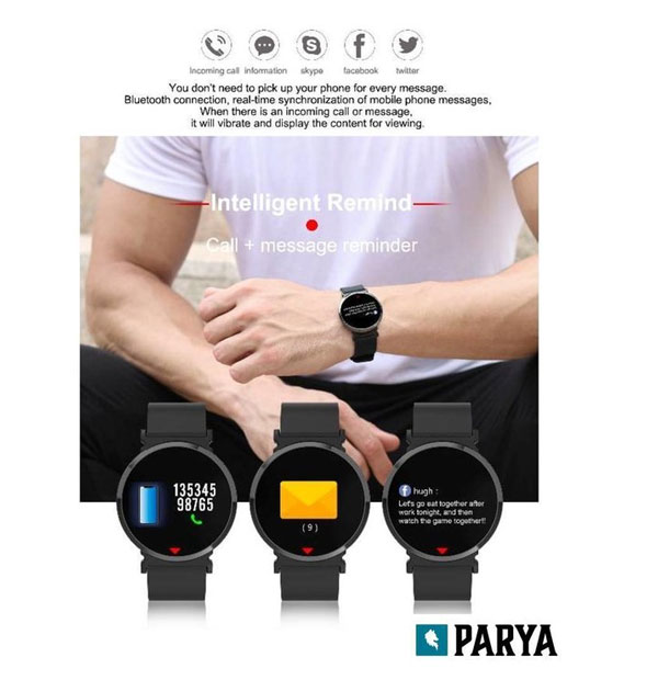Parya Smartwatch PP69モデル–機能のレビュー