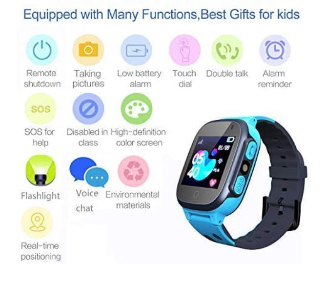 Smooce Kinder Smartwatch for KIDS –機能のレビュー