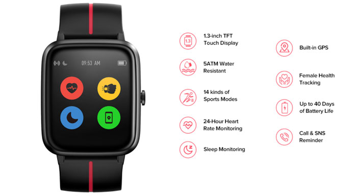 Ulefone Watch –機能のレビュー