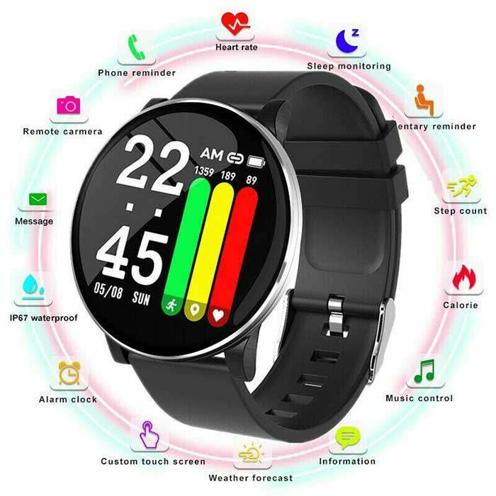WearFit-スマートウォッチ-W8-機能