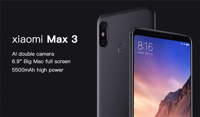 Xiaomi Mi Max 3 64 GB –クーポンコード