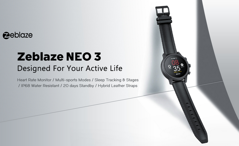 Zeblaze Neo3スマートウォッチ