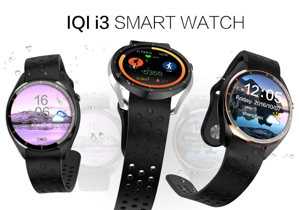 iQi i3Androidスマートウォッチが予約注文可能になりました