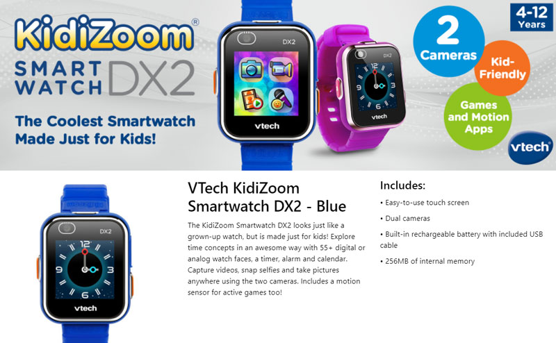 [問題と解決策] VTech KidiZoomDX2スマートウォッチ