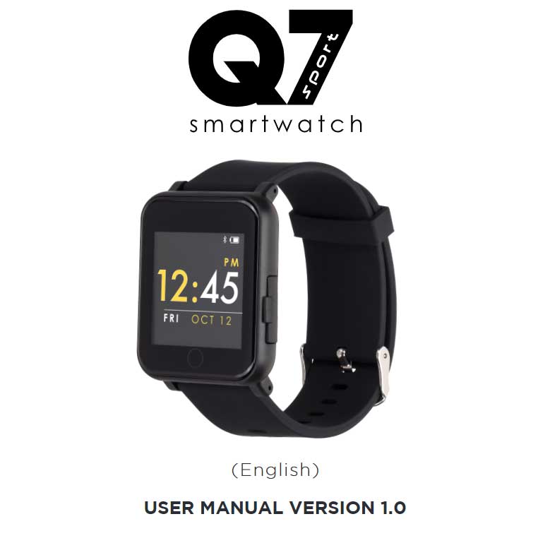 Q7 SportSmartwatchユーザーマニュアル