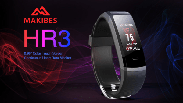 Makibes HR3 –スポーティなカラースクリーンスマートバンド