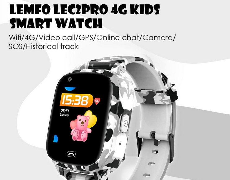 LEMFO LEC2ProスマートウォッチforKids-機能のレビュー