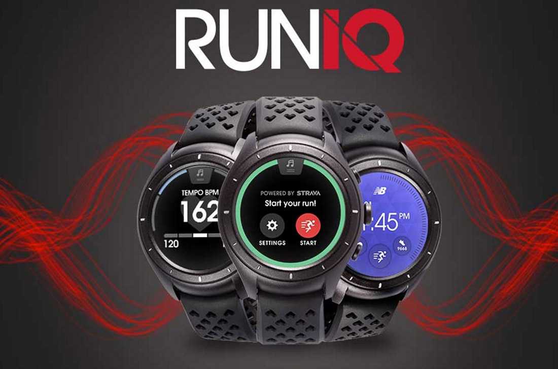 CES2017で発表された新しいバランスRunIQスマートウォッチ