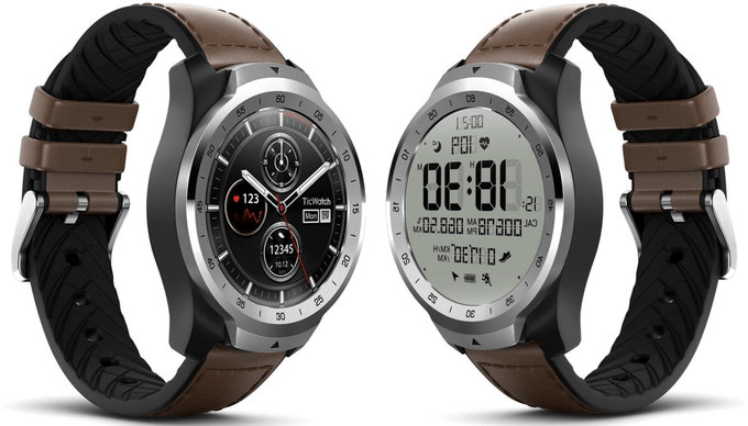 Ticwatch Pro –すばらしいデュアルスクリーンを備えています
