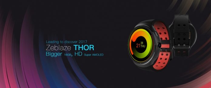 ZeblazeはThorと呼ばれる円形のスマートウォッチをリリースしました