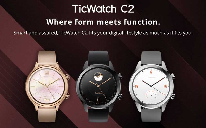 TicWatch C2スマートウォッチ–クーポンコード